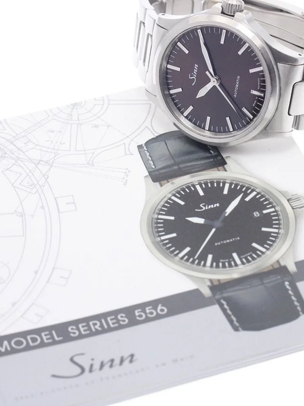Sinn 556 Brown Dial Automatic Men's Watch_962886